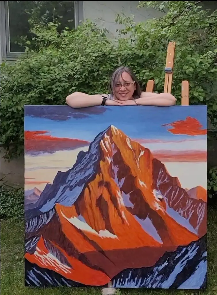 Me with Alpenglow Serenity